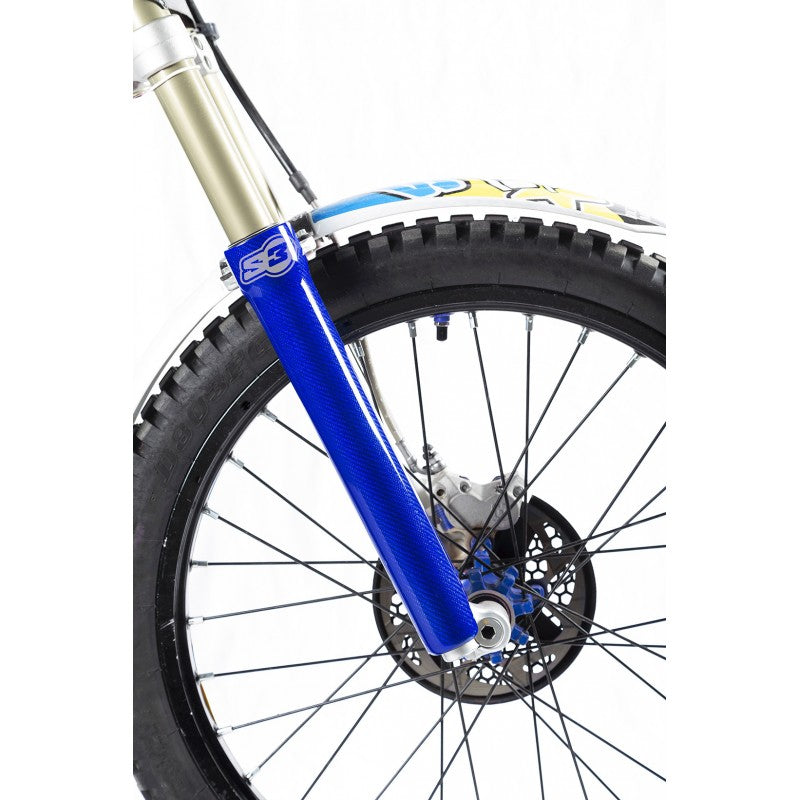 S3 Carbon Fork Protector Tech/Showa (Blue) – Inch Perfect Trials