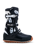 ALPINESTARS TECH T BOOTS BLACK WHITE GUM TRIALS BOOTS MX27 *NEW*