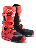 ALPINESTARS TECH T BOOTS RED FLUO BLACK BRIGHT RED TRIALS BOOTS MX27 *NEW*