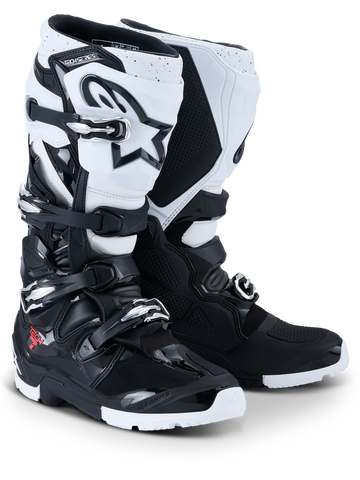 2026 ALPINESTARS TECH 7 ENDURO BOOTS BLACK & WHITE