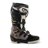 2026 ALPINESTARS TECH 7 ENDURO DRYSTAR BOOTS BLACK DARK GRAY GOLD