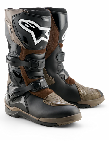 ALPINESTARS COROZAL V2 ADVENTURE DRYSTAR BOOT BROWN BLACK