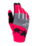 ALPINESTARS TECHSTAR GLOVE - Black Pink Fluo