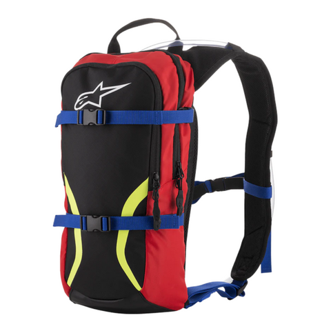 Alpinestars Iguana Hydration Backpack (Red/Yellow/Blue)