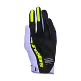 Alpinestars Supertech MX Textile Gloves - Lavender Violet Fluo Yellow