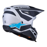 ALPINESTARS S-M3 SM3 HEAT HELMET SILVER BLUE