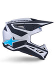 ALPINESTARS S-M3 SM3 HEAT HELMET SILVER BLUE