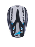 ALPINESTARS S-M3 SM3 HEAT HELMET SILVER BLUE