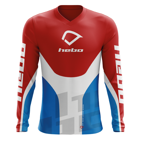 HEBO SHIRT PRO KIDS RED - SIZE MEDIUM
