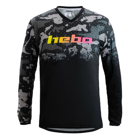 Hebo Pro 24 Trials Jersey Camo Shirt