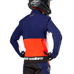ALPINESTARS LITE-DURA SOFT SHELL JACKET NAVY HOT ORANGE