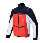 ALPINESTARS LITE-DURA SOFT SHELL JACKET NAVY HOT ORANGE