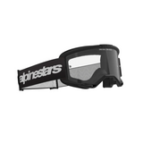 ALPINESTARS VISION 3 WORDMARK GOGGLE BLACK CLEAR