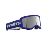 ALPINESTARS VISION 3 WORDMARK GOGGLE BLUE MIRROR