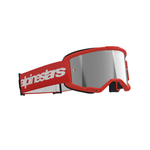 ALPINESTARS VISION 3 WORDMARK GOGGLE RED MIRROR