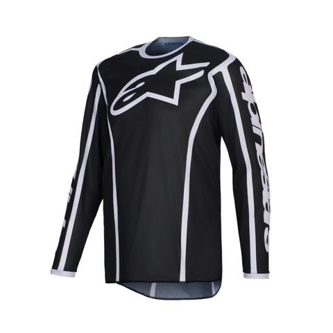 2026 ALPINESTARS FLUID APEX JERSEY BLACK GRAY