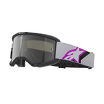 ALPINESTARS VISION 5 CORP GOGGLES LIGHT GREY PURPLE MIRROR SILVER