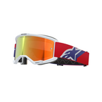 ALPINESTARS VISION 5 CORP GOGGLES RED PURPLE MIRROR RED