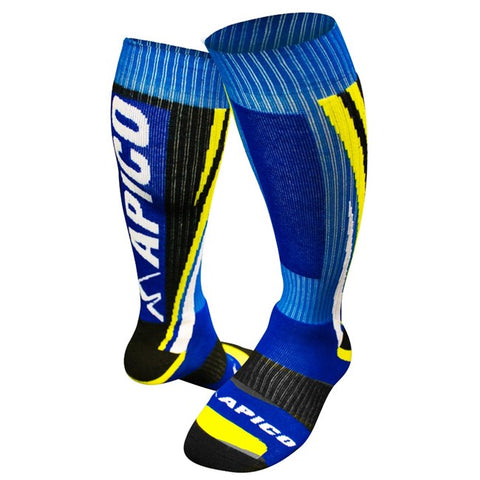 Apico Socks (Blue/Yellow)