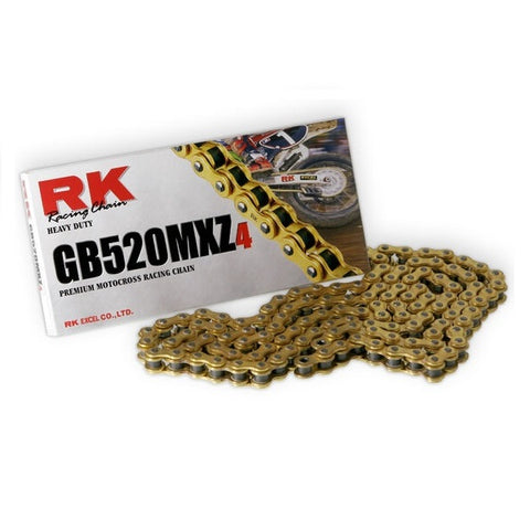 RK Heavy Duty Gold Trials Chain 520 106L