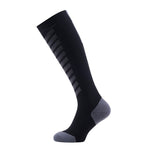 Sealskinz MTB Mid Knee Socks (Black/Charcoal) - Size Small only (UK 3-5)